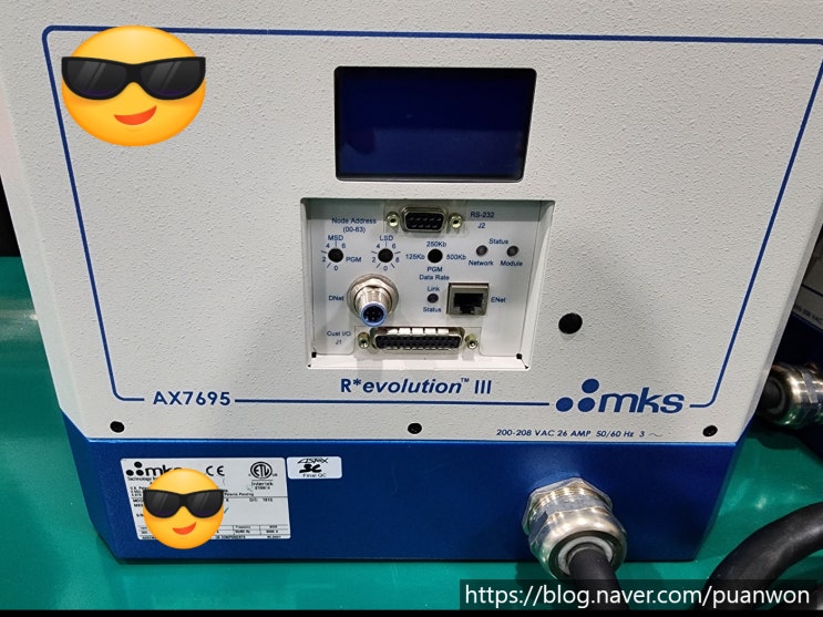 MKS R*EVOLUTION III REMOTE PLASMA SOURCE AX7695 : 네이버 블로그
