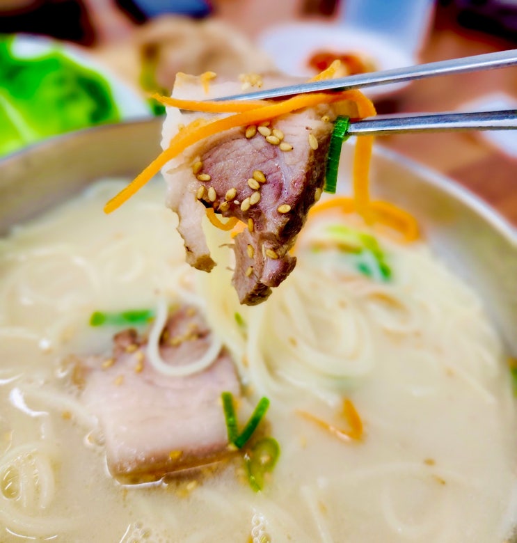 제주 조천 고기국수 맛집 면주막 후기