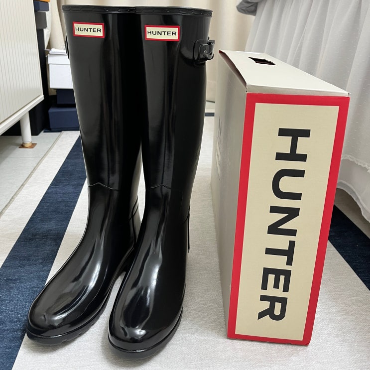 ASOS 아소스 헌터직구 HUNTER 오리지날 톨 리파인드 레인부츠 유광 사이즈 UK5 장마대비 : 네이버 블로그