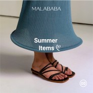 [소가죽샌들] 말라바바의 플랫샌들 컬렉션 - 지오바나, 네오꼬르델리아, 트리스카!