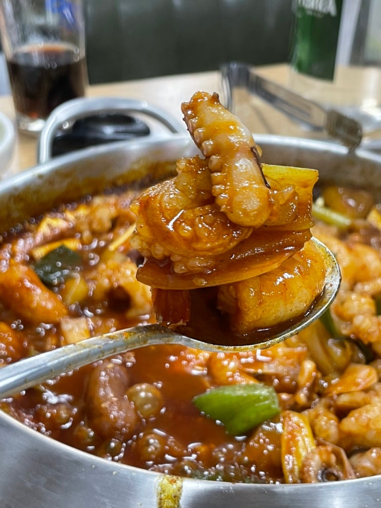 [광주 화정동 맛집] 전설낙곱새,숨은 낙곱새 맛집을 찾았다, 화정동 신상 맛집 : 네이버 블로그