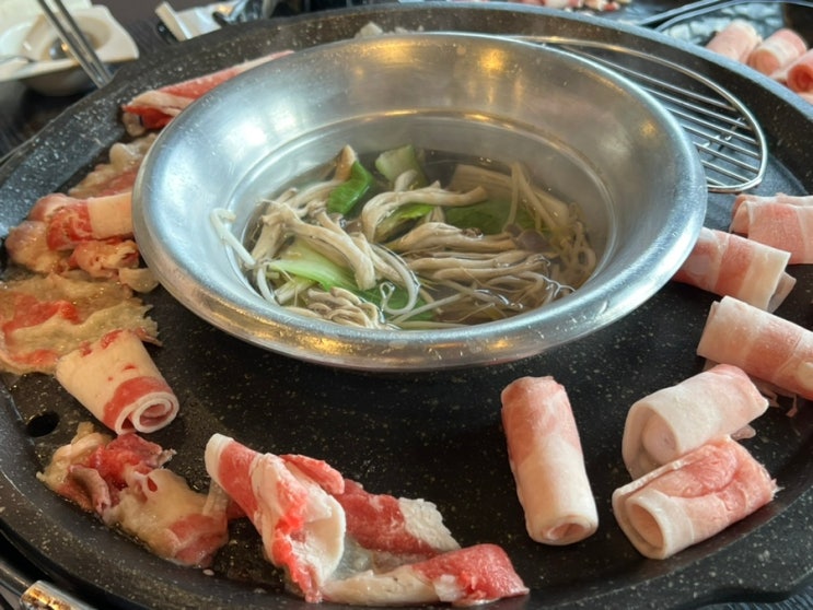 부산 롯데월드 근처 맛집! 샤브쌈주머니 오시리아점! : 멋진...