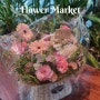 남대문꽃시장에서 내돈내산 고퀄 꽃바구니 제작🌷