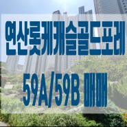 연산롯데캐슬골드포레 59A/59B 매매