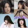 앞머리 있는 없는 히메컷 비교 송혜교 수지 해린 홍현희 프로필 인스타