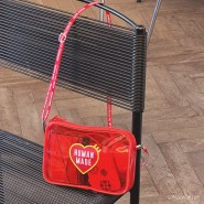 휴먼메이드 공홈 구매 후기, 하트 귀걸이 & PVC 파우치 가방