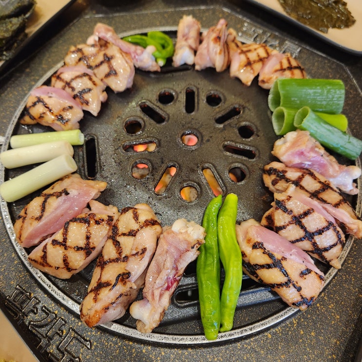 의정부 고산동 맛집, 깔끔한 숯불 닭갈비 팔각도 민락점 : 네이버 블로그