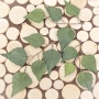 자작나무 나뭇잎 잎사귀 28개 1봉지, 인조 버찌잎 조화잎 낱개 조화식물