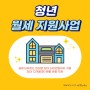 부산 서울 경기 청년월세지원 신청, 지원금
