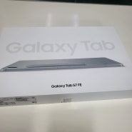 [제품리뷰] 갤럭시탭 s7 FE /보급형 갤럭시탭 리뷰 / Galaxy Tap S7 FE /내돈내산 리뷰