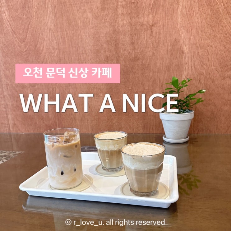 포항 신상 카페 문덕 왓어나이스 핫플 예감이 들어 : 네이버 블로그