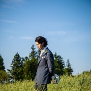 Fox Brothers Airforce Blue wedding Suit / 웨딩수트