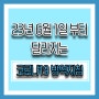 [오늘부터] 코로나19 대응 규제 대폭 완화로 달라지는것 : 엔데믹 전환에 진입(2023. 06. 01.)