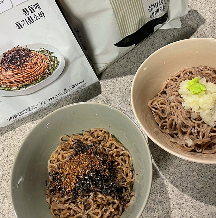 하코야 냉메밀소바와 들기름소바로 올여름 더위 날려버리기 : 네이버 블로그