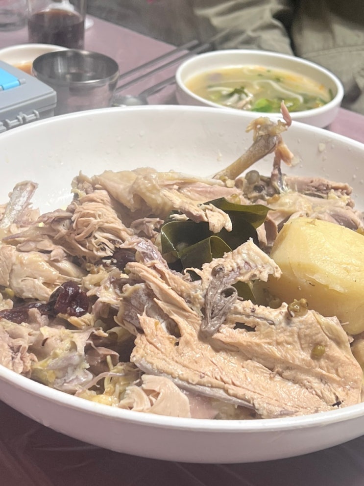 조천읍 맛집 소문이 자자한 제주도민 맛집 닭샤브샤브집 “청지목가든” : 네이버 블로그