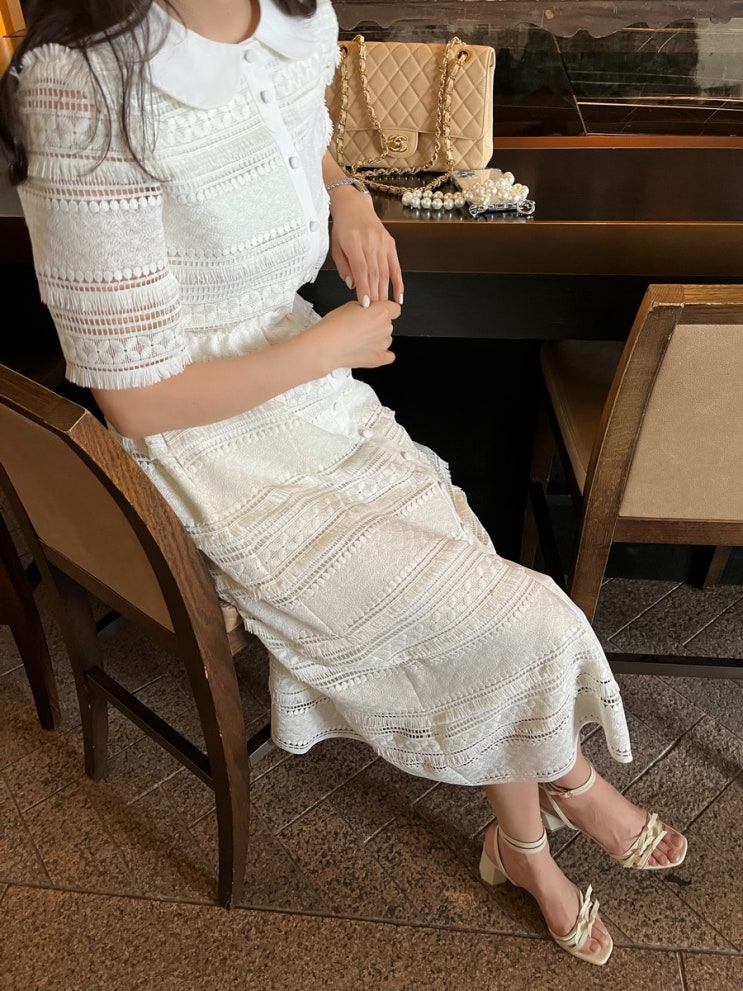 [ AMA Label ] Exclusive NO.8 lace dress / open ️ : 네이버 블로그