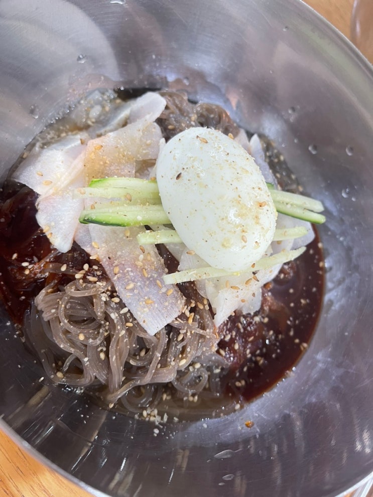 설쌈냉면 사진