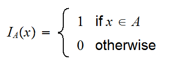 [수학] 지시함수(Indicator Function), 특성함수(Characteristic Function) : 네이버 블로그