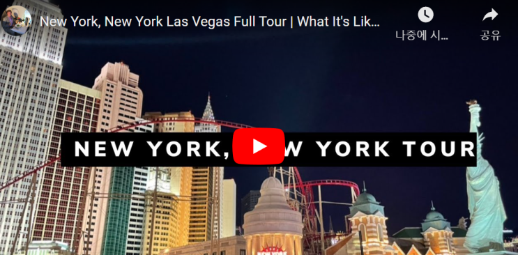 라스베거스 뉴욕뉴욕 호텔 / Newyork,Newyork Hotel & Casino Las vegas / Big Apple....