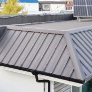 청주지붕공사 운천동 옥상바닥 칼라강판