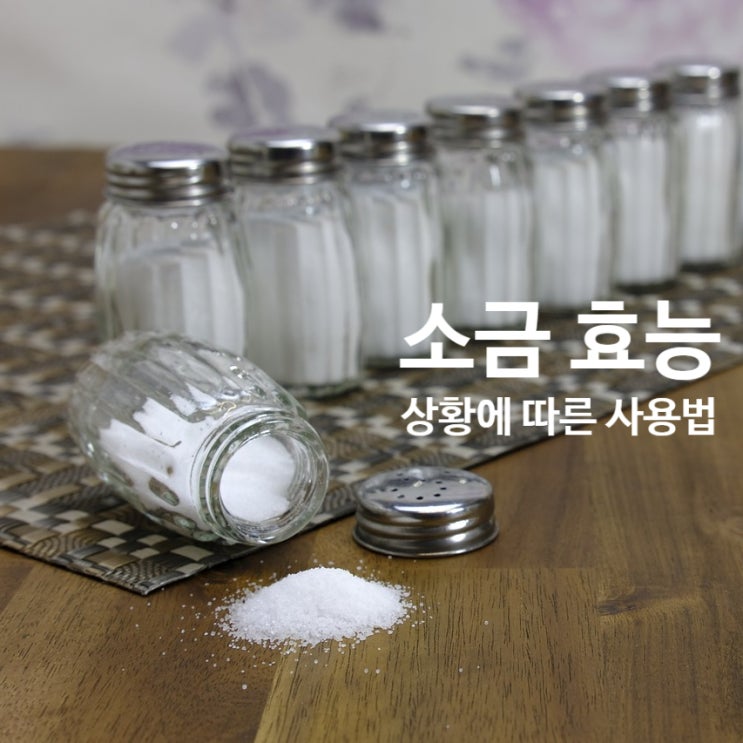 소금효능, 기능 / 굵은소금 정제염 활용법 : 네이버 블로그