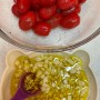 토마토 마리네이드 (껍질 깐 버전, 안 깐 버전)