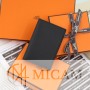 [MICAM] 에르메스 MC2 유클리드 남자 남성 카드 홀더 지갑 앱송 블랙