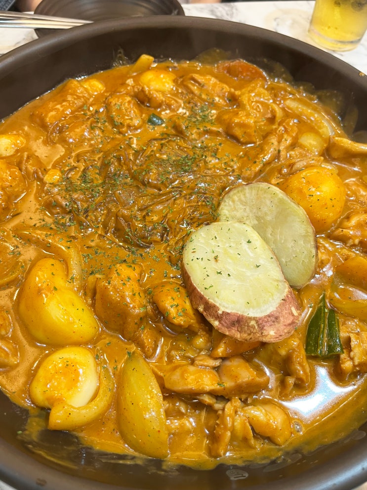 건대 찜닭 맛집 두찜 로제찜닭 보통맛 내돈내산 후기 : 네이버 블로그