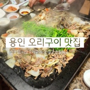 용인 맛집 사암오리구이집 맛좋고 소화가 잘 됨 (feat.용담저수지)