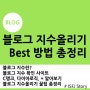 블로그 지수 확인과 지수올리기 Best 방법 총정리