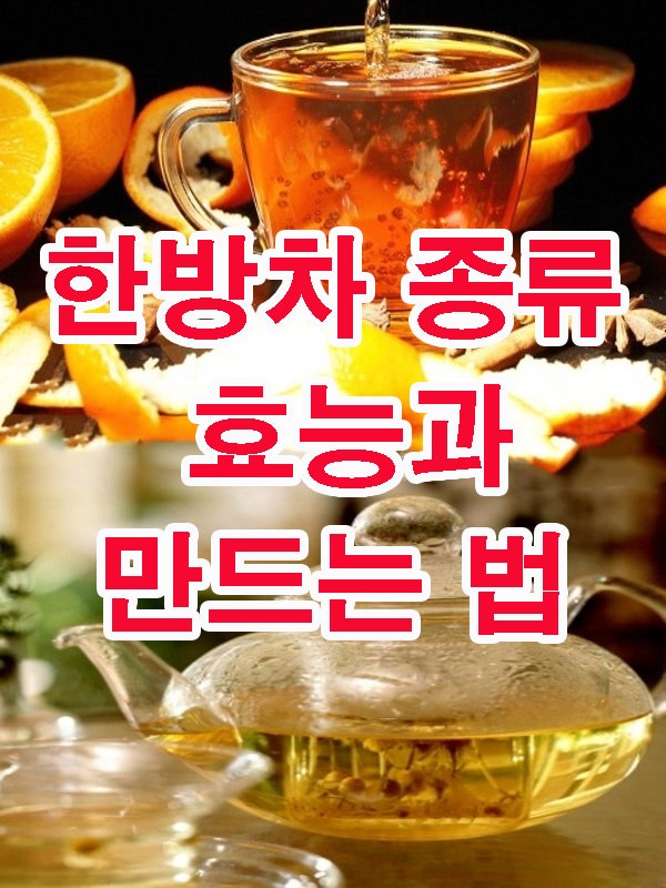 한방차 종류 효능과 만드는 법 : 네이버 블로그