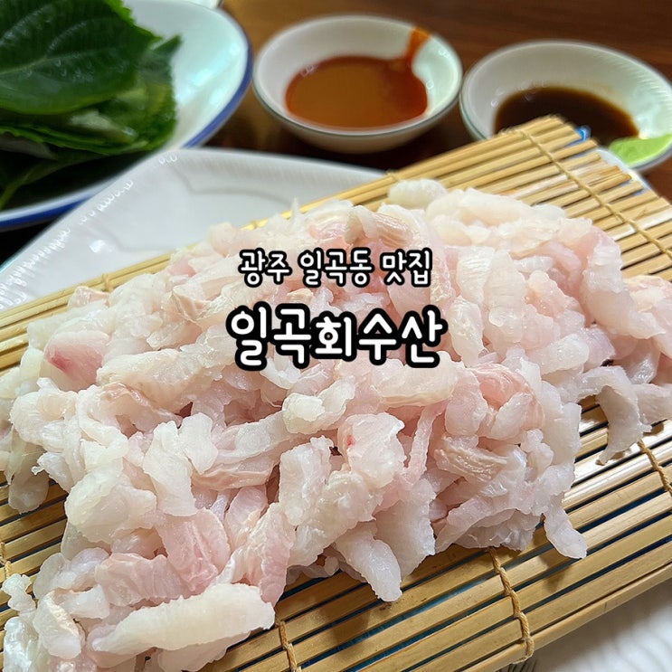 광주 일곡동 횟집 제철 하모회 첫 도전 일곡수산 : 네이버 블로그