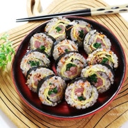 김밥 맛있게 싸는법 채 썰어 만든 간편 레시피