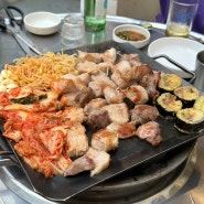 [왕십리 맛집] 가격 착한 노포 느낌의 뒷고기 맛집 ‘뒷돈산’ 착한 가격에 김밥전 서비스