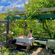 [하동여행] 하동 맛집 예쁜 정원이 반겨주는 평사리의 아침