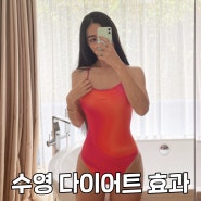 수영 칼로리 다이어트 효과 강습 제대로 배우기 + 준비물(모자/여자 수영복) 찐템 소개