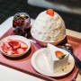 합정 디저트 카페 피오니, 여전히 건재한 딸기 생크림 케이크, 딸기 빙수!