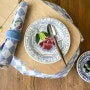 Vintage Pfaltzgraff Fruit Placemat, Napkin&Ring 빈티지 팔츠그라프 냅킨,냅킨링세트 플레이스매트