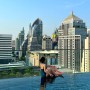 방콕신상호텔 신돈미드타운호텔 만족후기 루프탑 수영장 최고👍