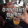 경기도 애견동반 캠핑장 '캠핑주막' 2박3일 첫째날 (주막5 사이트)