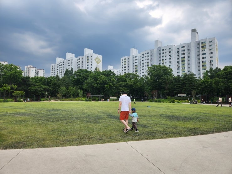 아이랑 가볼만한 곳 ④ 양천공원 | 꿈마루놀이터, 책쉼터, 키지트