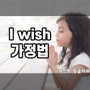 I wish 가정법의 여러가지 예들과 표현들