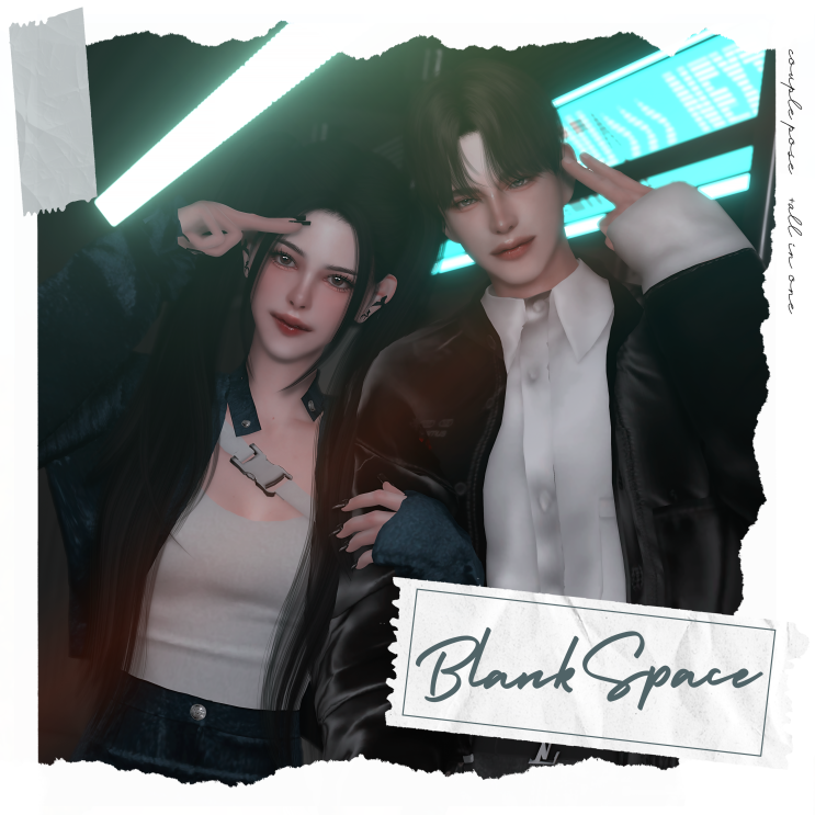 [심즈4 포즈] Blank Space : 네이버 블로그