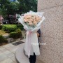 장산역 꽃집~ 프로포즈대형꽃다발(부산 해운대 파크하얏트꽃배달)