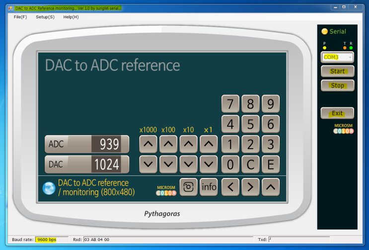 STM32F103VE, DAC to ADC reference PC 작화... 성미시리얼 : 네이버 블로그