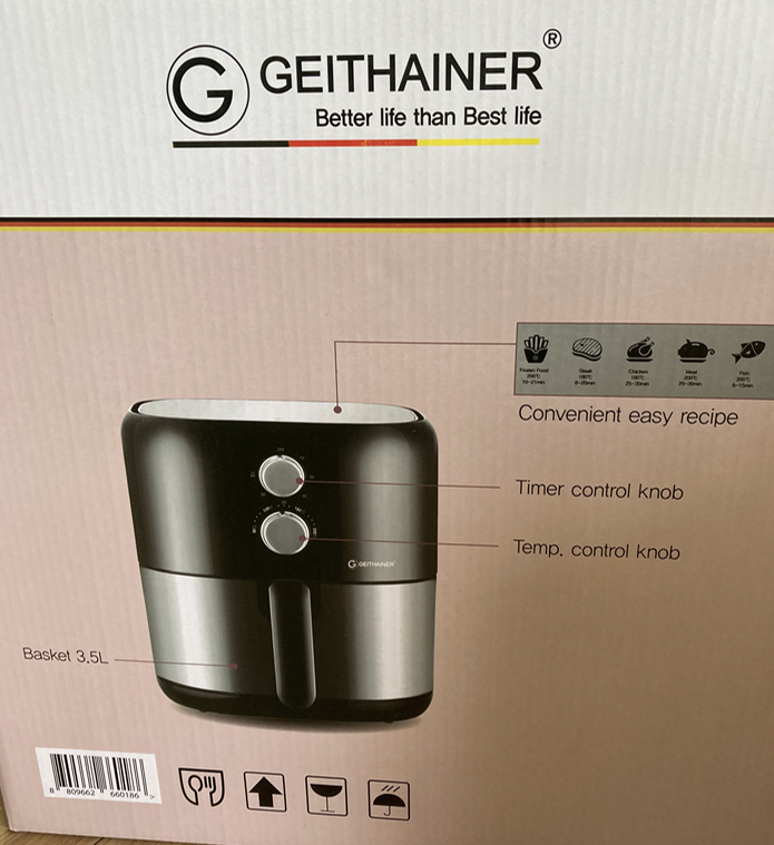 [제품 추천] 독일 가이타이너(geithainer) 에어프라이어 득템♡ : 네이버 블로그