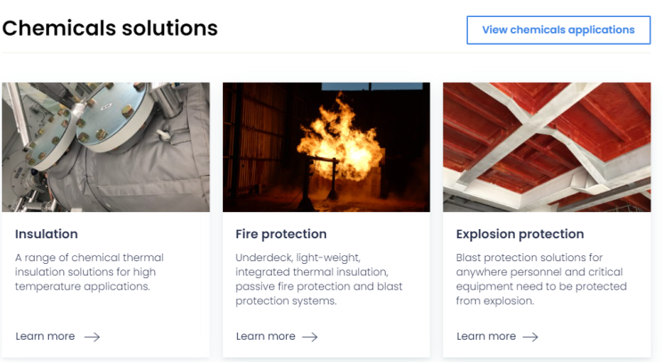 Advanved Innergy Solution, AIS, Passive Fire Protection & Cryogenic ...