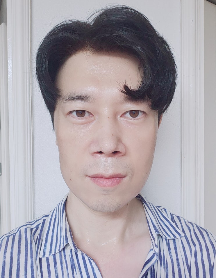 남자 인모가발 쉼표머리 스타일링 : 네이버 블로그