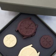 기업 홍보용 초콜릿: 시계 초콜릿/로고 초콜릿