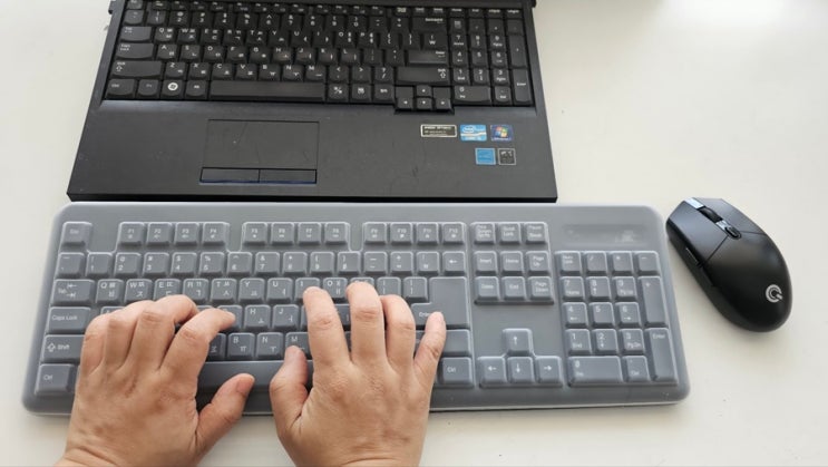 멤브레인 키보드 ♩ QSENN MK210 무선키보드마우스세트 추천 : 네이버 블로그